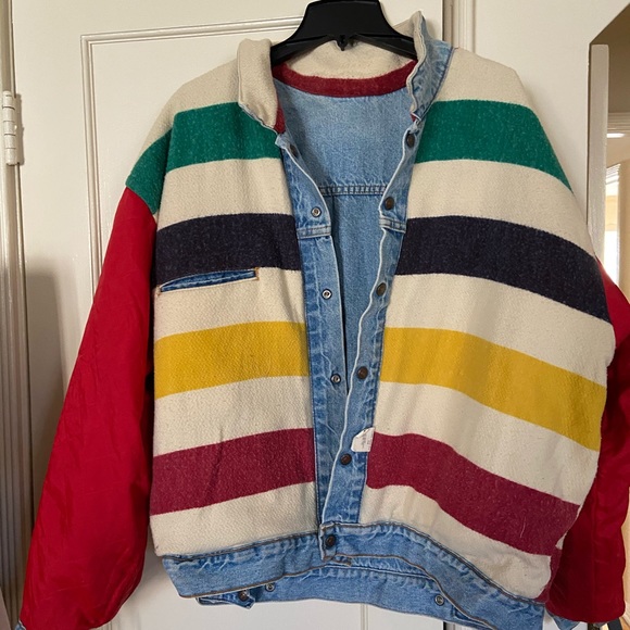 Vintage Levi’s Hudson Bay Reversible Jacket - Picture 3 of 5